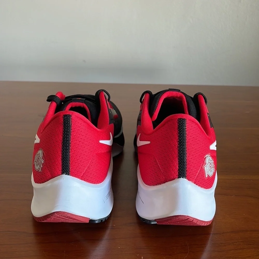 Nike Air Zoom Pegasus 38 Ohio State Buckeyes Running Shoes DJ0837-001 NWOB - Picture 6 of 6